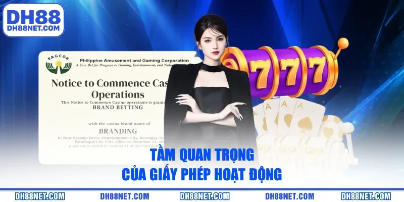 Tầm quan trọng của giấy phép hoạt động 